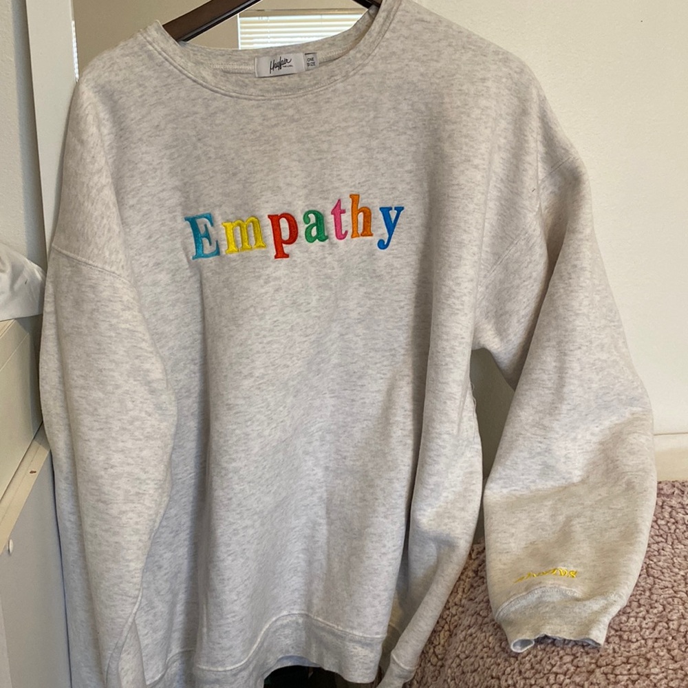 MAYFAIR THE LABEL EMPATHY CREWNECK